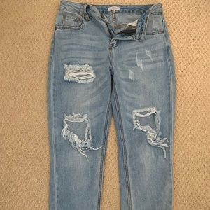 Tobi Ripped Boyfriend denim